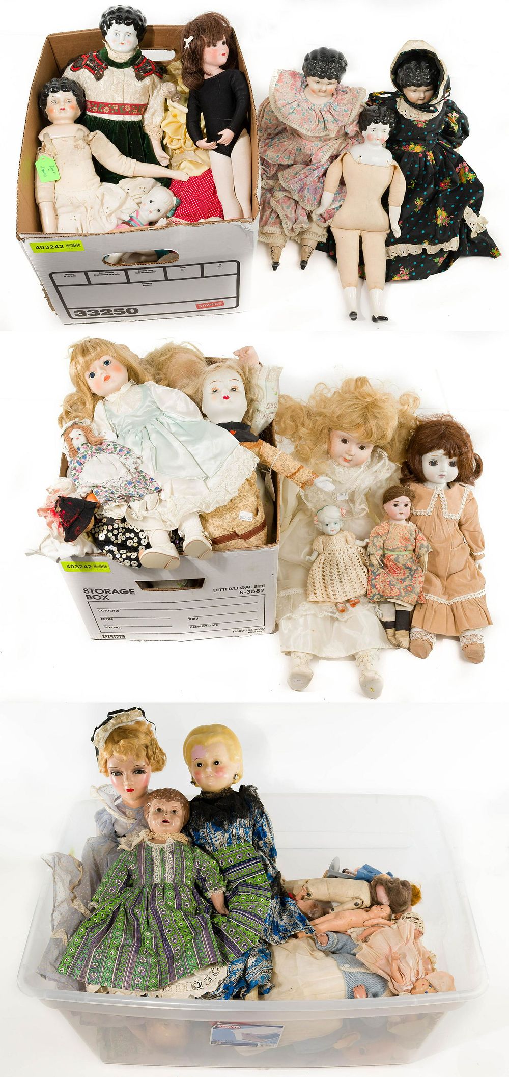 Lot 306: Fixed Eye Doll Assortment