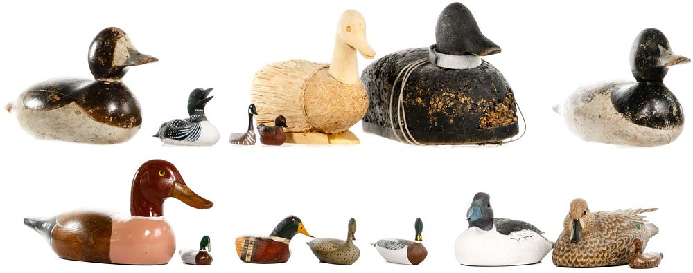 Lot 326: Wood Duck Decoy Assortment