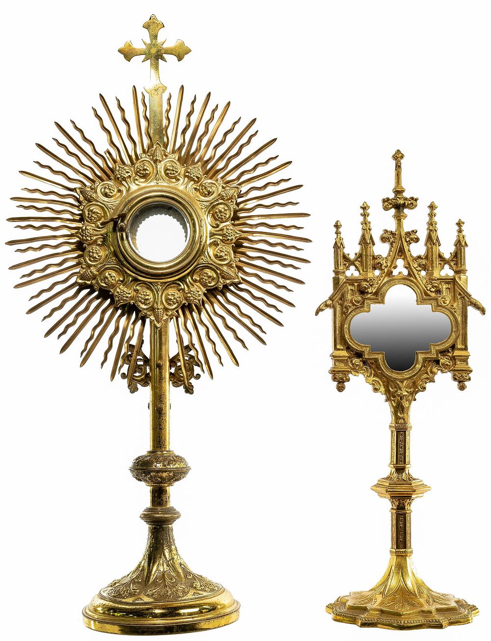Lot 336: Altar Ostensorium / Monstrance Assortment