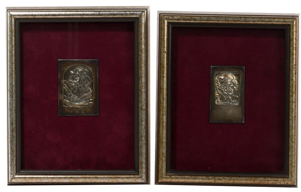 Lot 337: Boris Schatz (Lithuanian / Israeli, 1866-1932) Silver