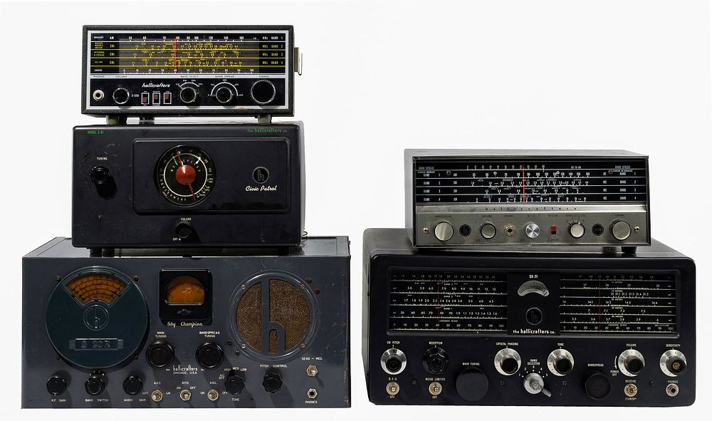 Lot 367: Hallicrafters Shortwave and Ham Radio Assortment