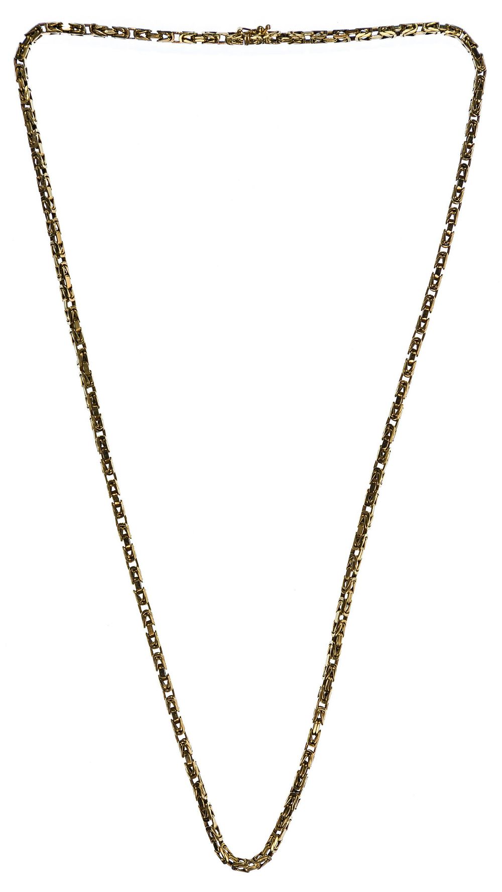 Lot 414: 14k Yellow Gold Necklace