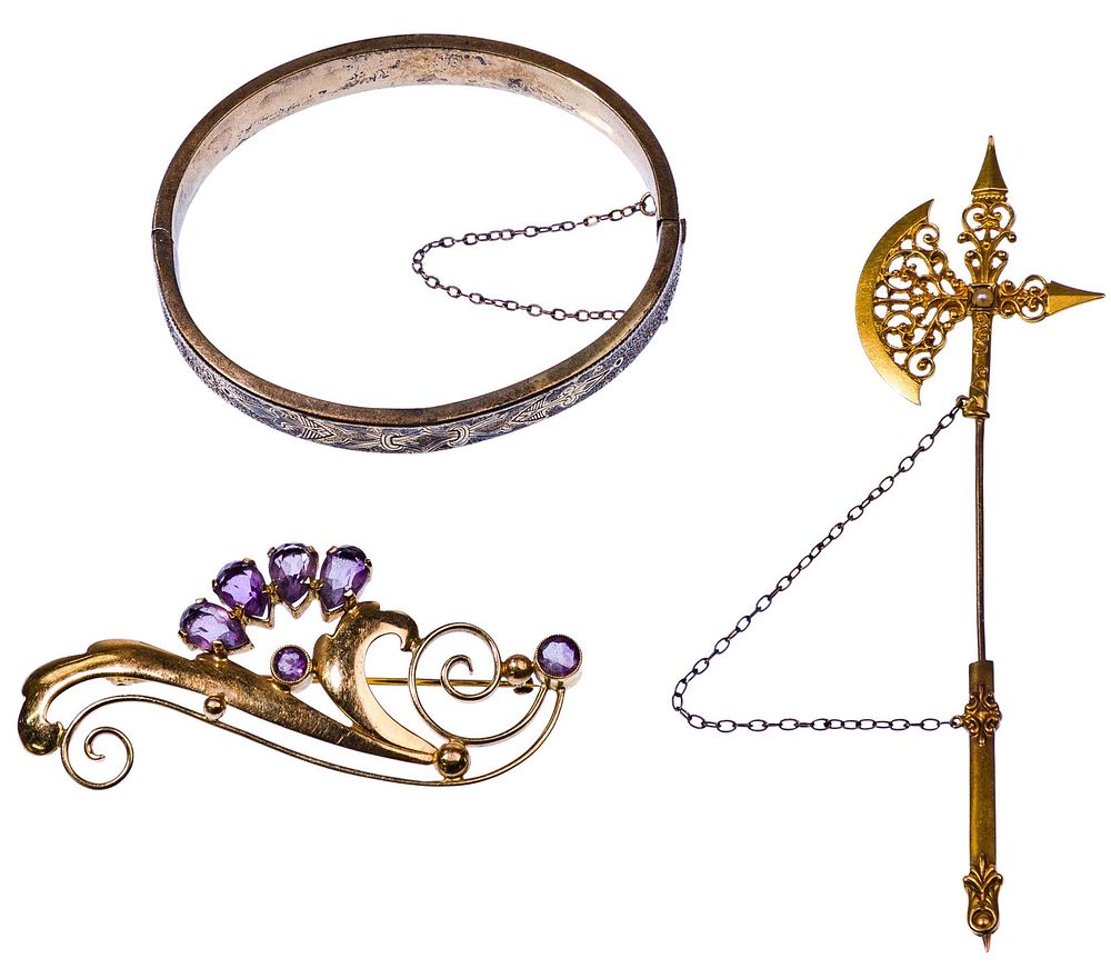 Lot 421: 14k Gold Jewelry Assortment