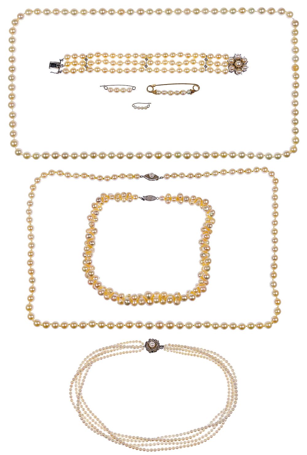 Lot 459: Pearl Jewelry Assortment
