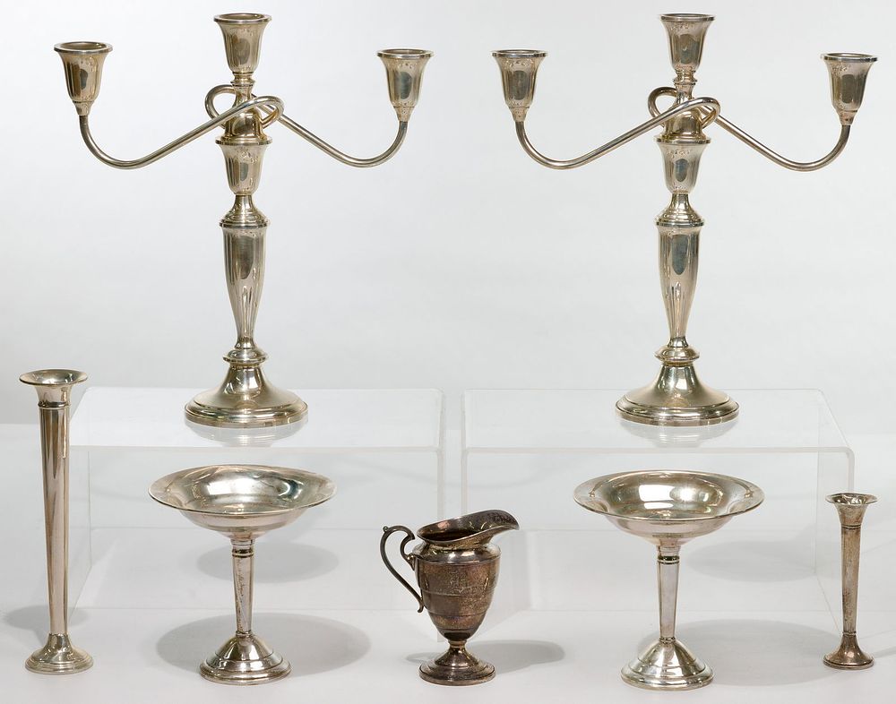 Lot 524: Sterling Silver Assortment