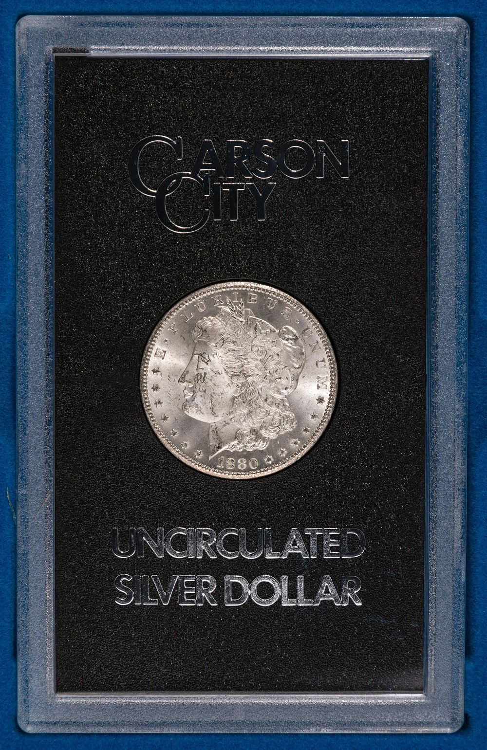Lot 554: 1880-CC $1 GSA MS-63