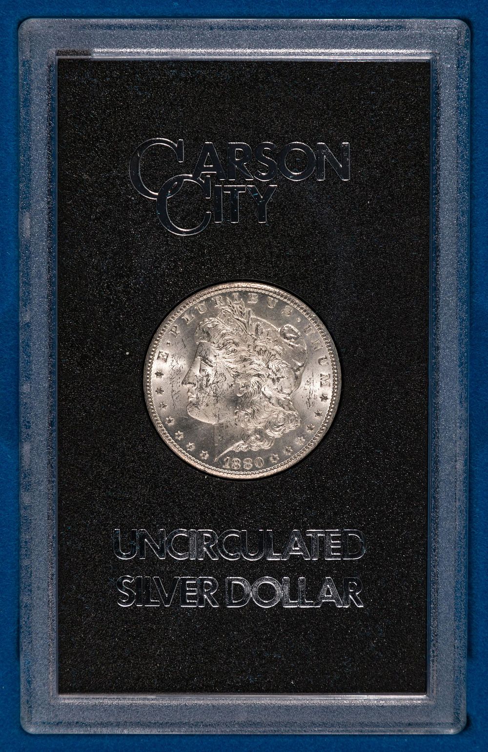 Lot 555: 1880-CC $1 GSA MS-63+