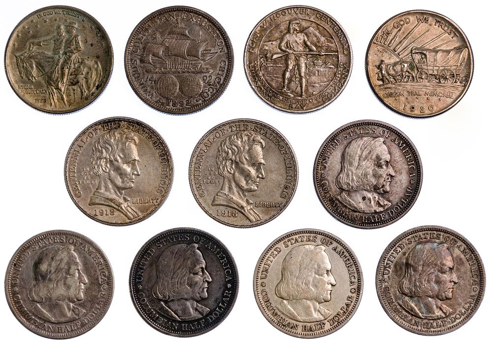Lot 573: US Silver Commemorative Assortment