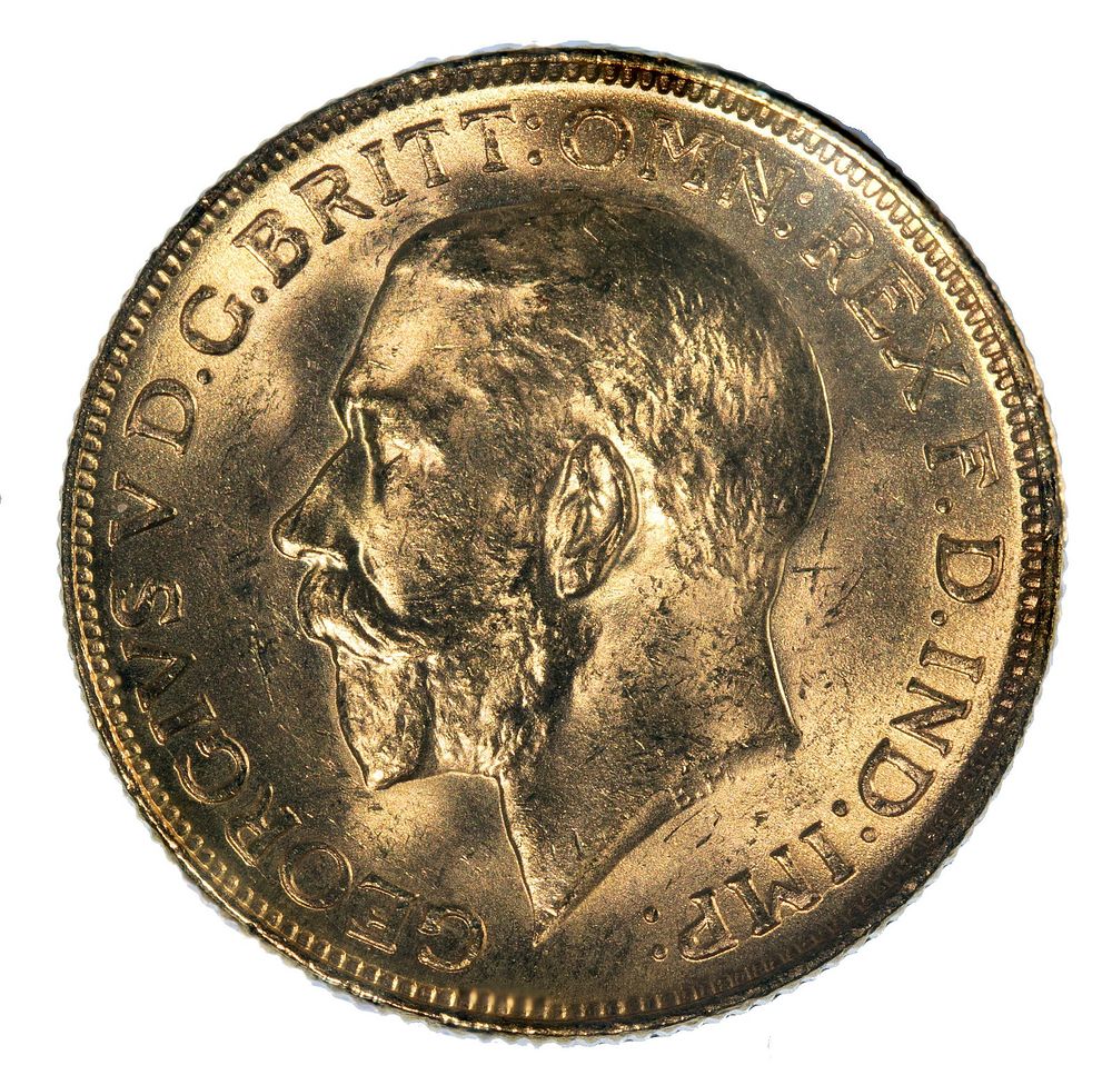 Lot 584: England: 1915 Gold Sovereign
