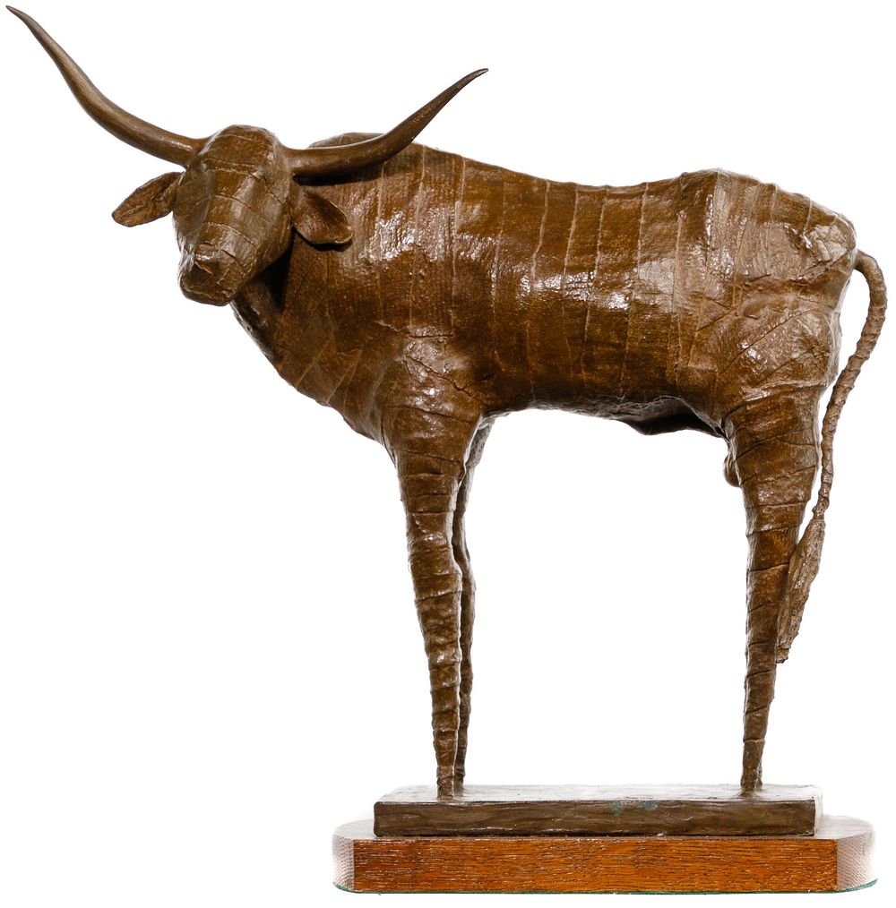 Lot 164: Ray Kobald (Mexican / American, b.1931) 'Longhorn'