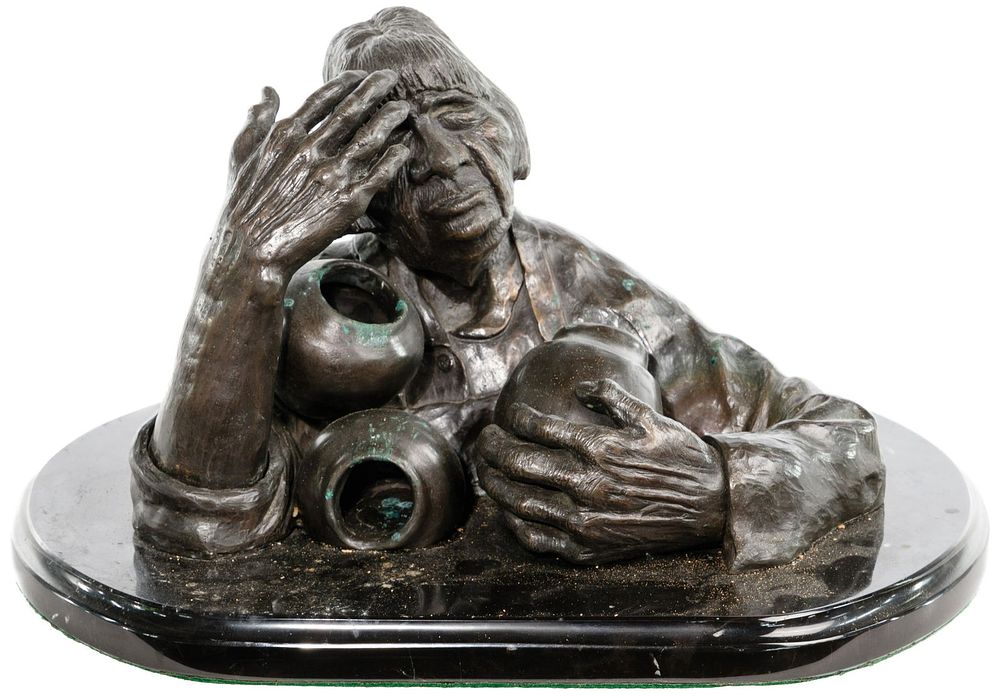 Lot 173: Ray Kobalt (Mexican / American, b. 1931) Bronze