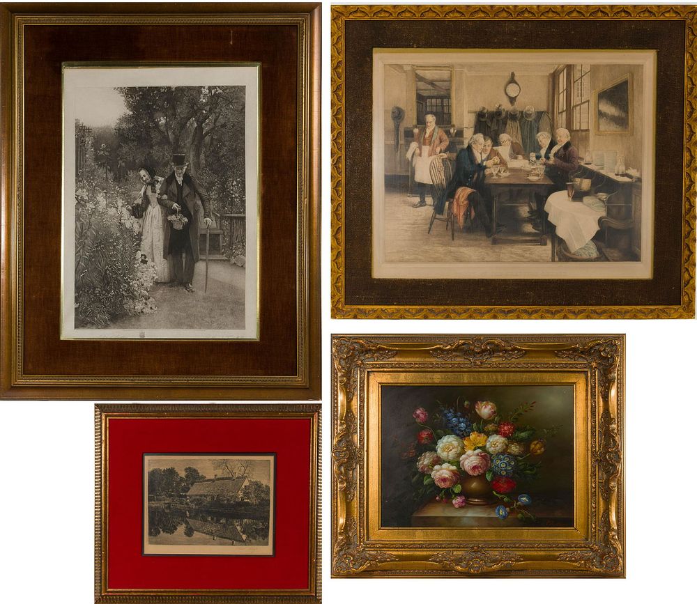 Lot 180: Painting and Print Assortment
