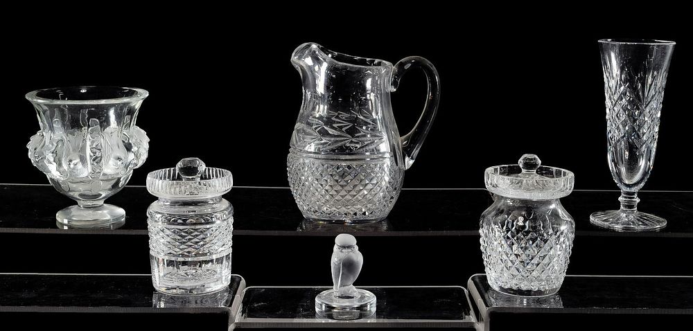 Lot 191: Lalique and Waterford Crystal Assortment
