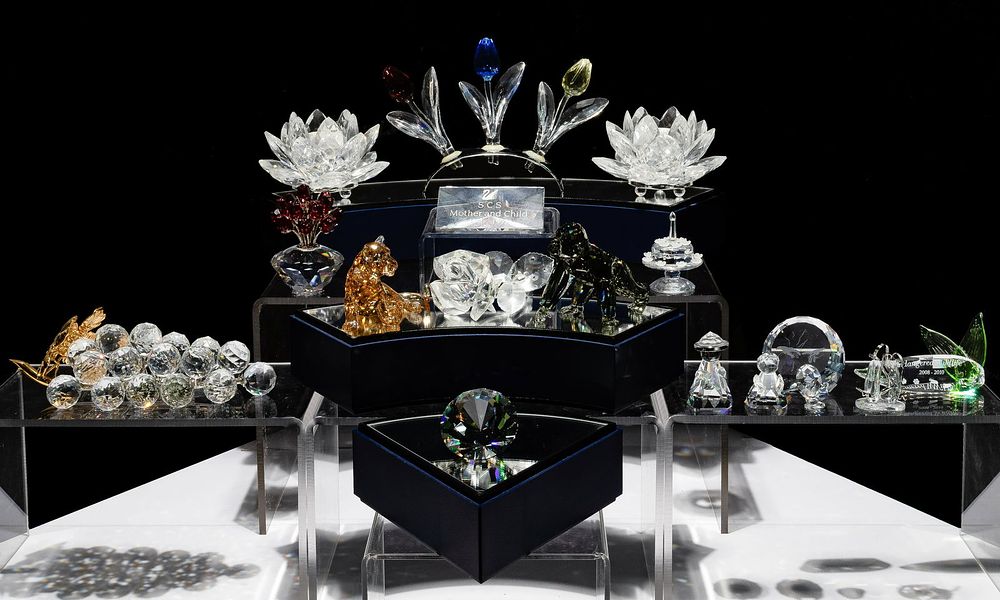 Lot 203: Swarovski Crystal Figurine Assortment