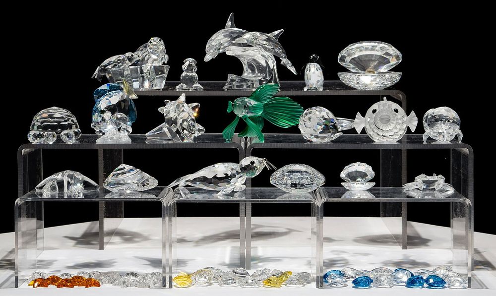Lot 206: Swarovski Crystal Ocean Assortment