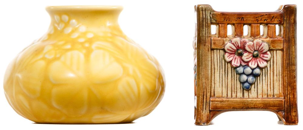 Lot 223: Rookwood and Weller Pottery Assortment