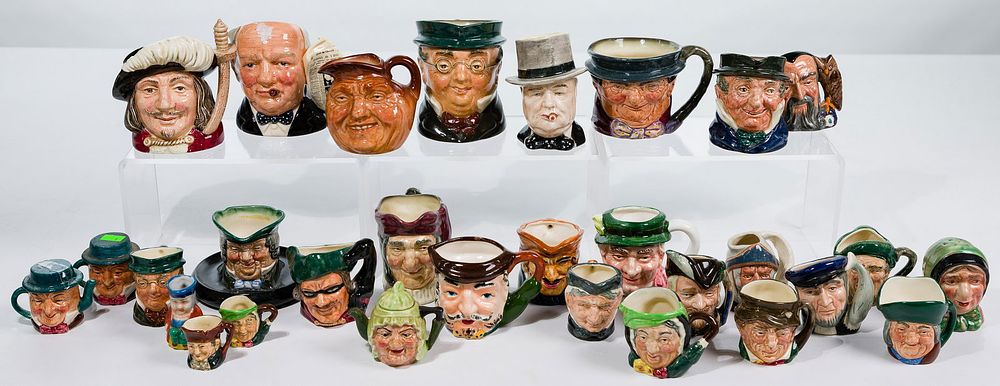 Lot 227: Toby Jug and Mug Assortment