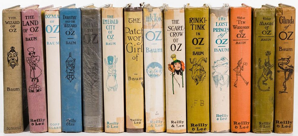 Lot 247: L. Frank Baum 'Wizard of Oz' Complete Series