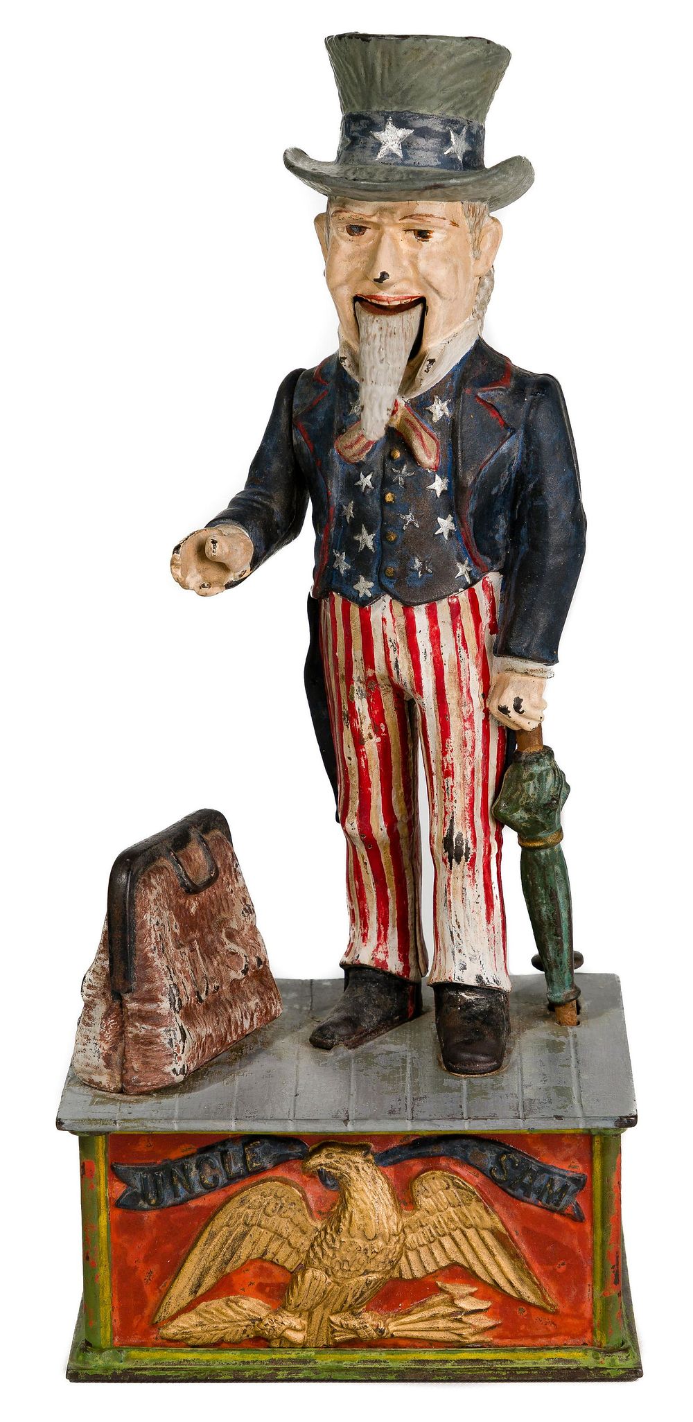Lot 271: (Attributed to) Shepard Hardware Co "Uncle Sam" Mechani
