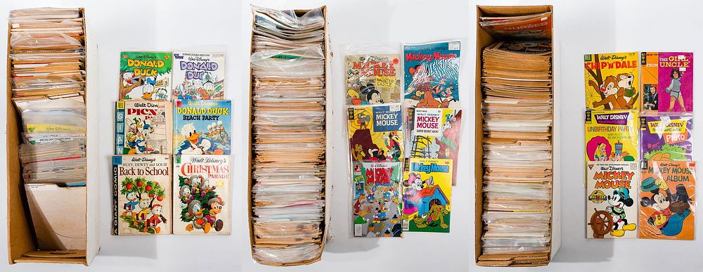 Lot 295: Walt Disney Comic Book Assortment