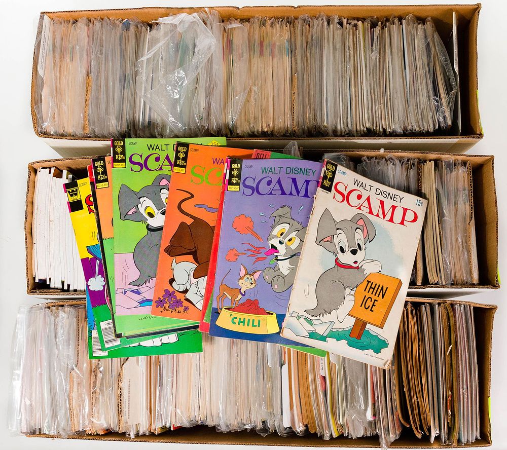 Lot 297: Walt Disney Comic Book Assortment