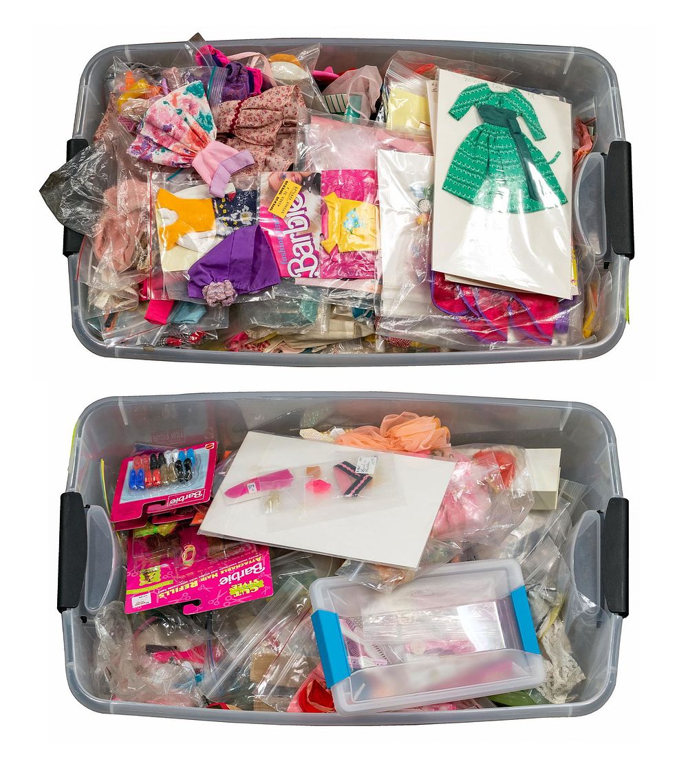 Lot 302: Barbie Clothing and Accessory Assortment