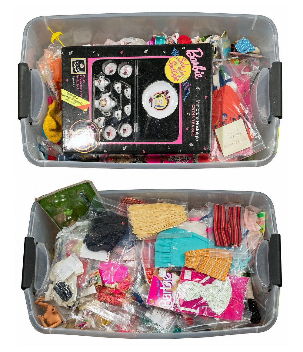 Lot 303: Barbie Clothing and Accessory Assortment