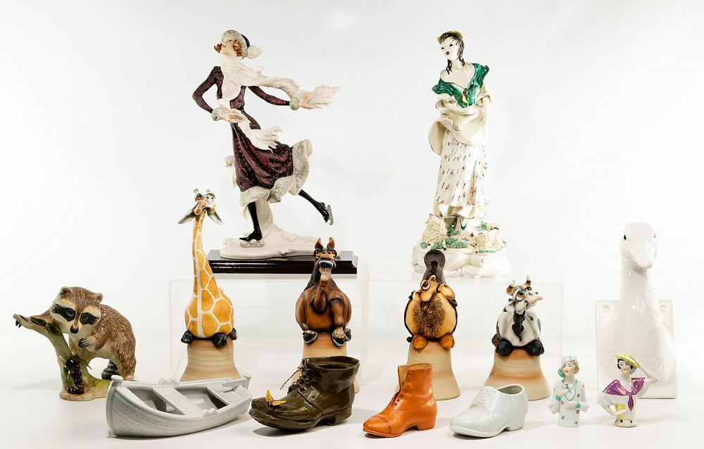 Lot 347: Todd Warner (American, b.1945) 'Dinner Bell' Ceramic