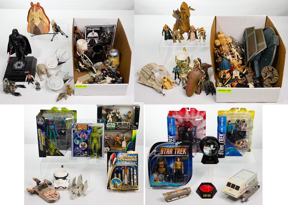 Lot 353: Star Wars and Star Trek Assortment