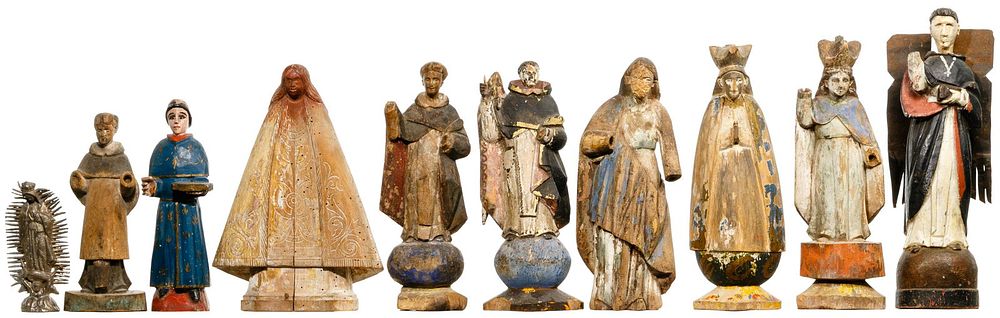 Lot 364: Wood Santos Assortment