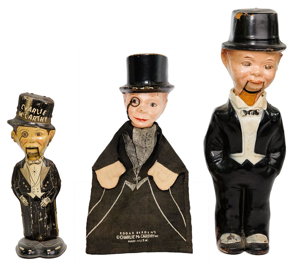 Lot 379: Charlie McCarthy Toy Assortment