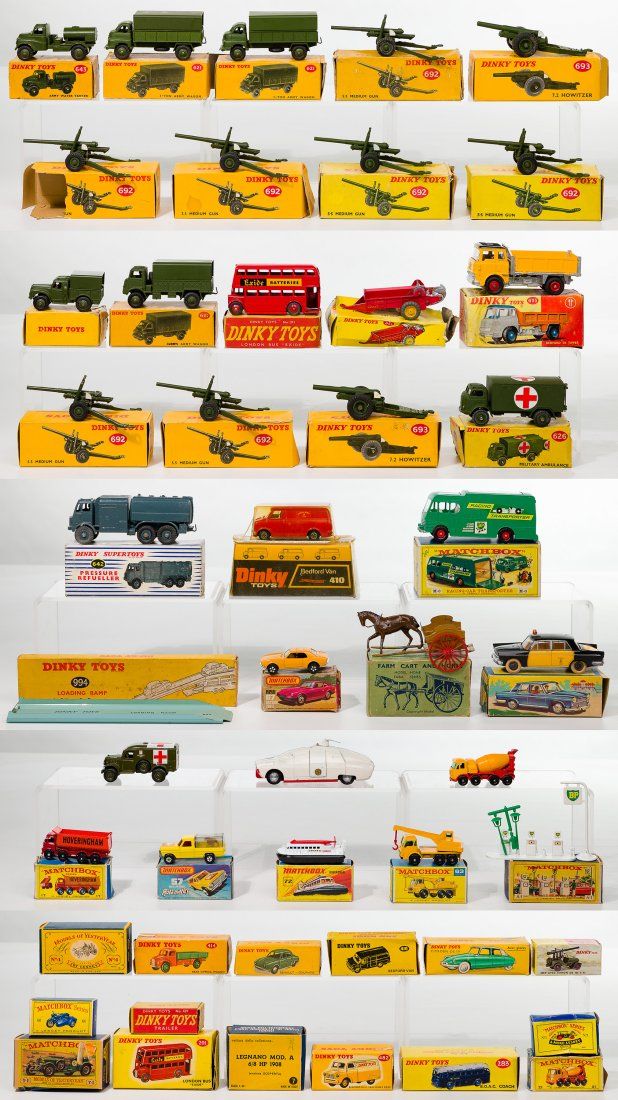 Lot 386: Dinky and Matchbox Car Assortment