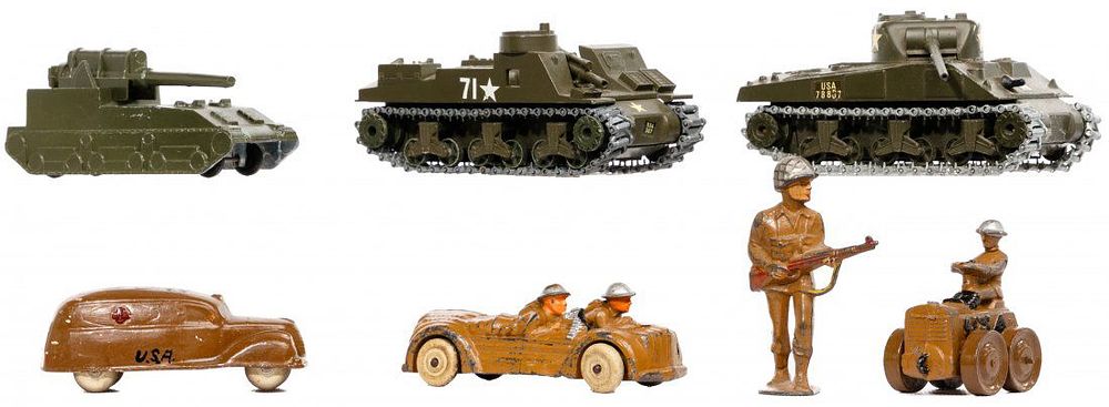 Lot 405: Metal Toy Assortment