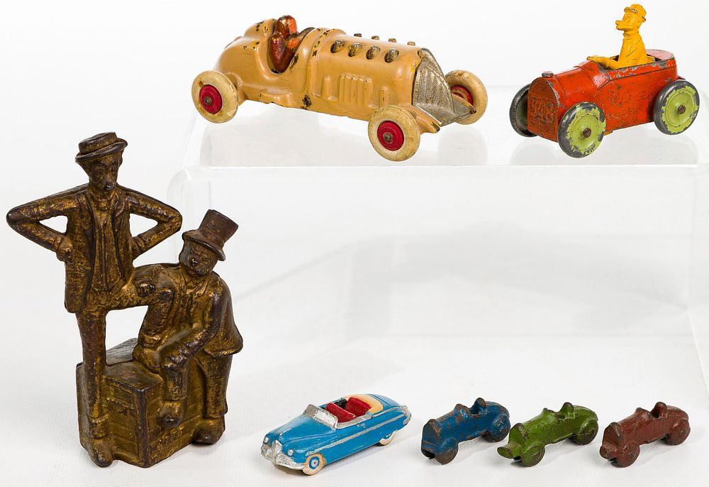 Lot 432: Tootsie Toys 'Andy Gump' Aluminum Car