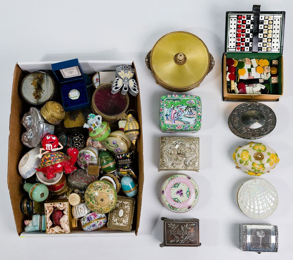 Lot 447: Trinket Box Assortment