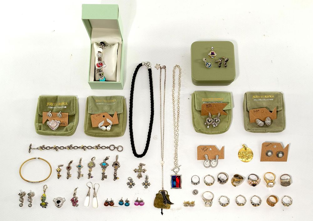 Lot 543: Sterling Silver Designer Jewelry Assortment