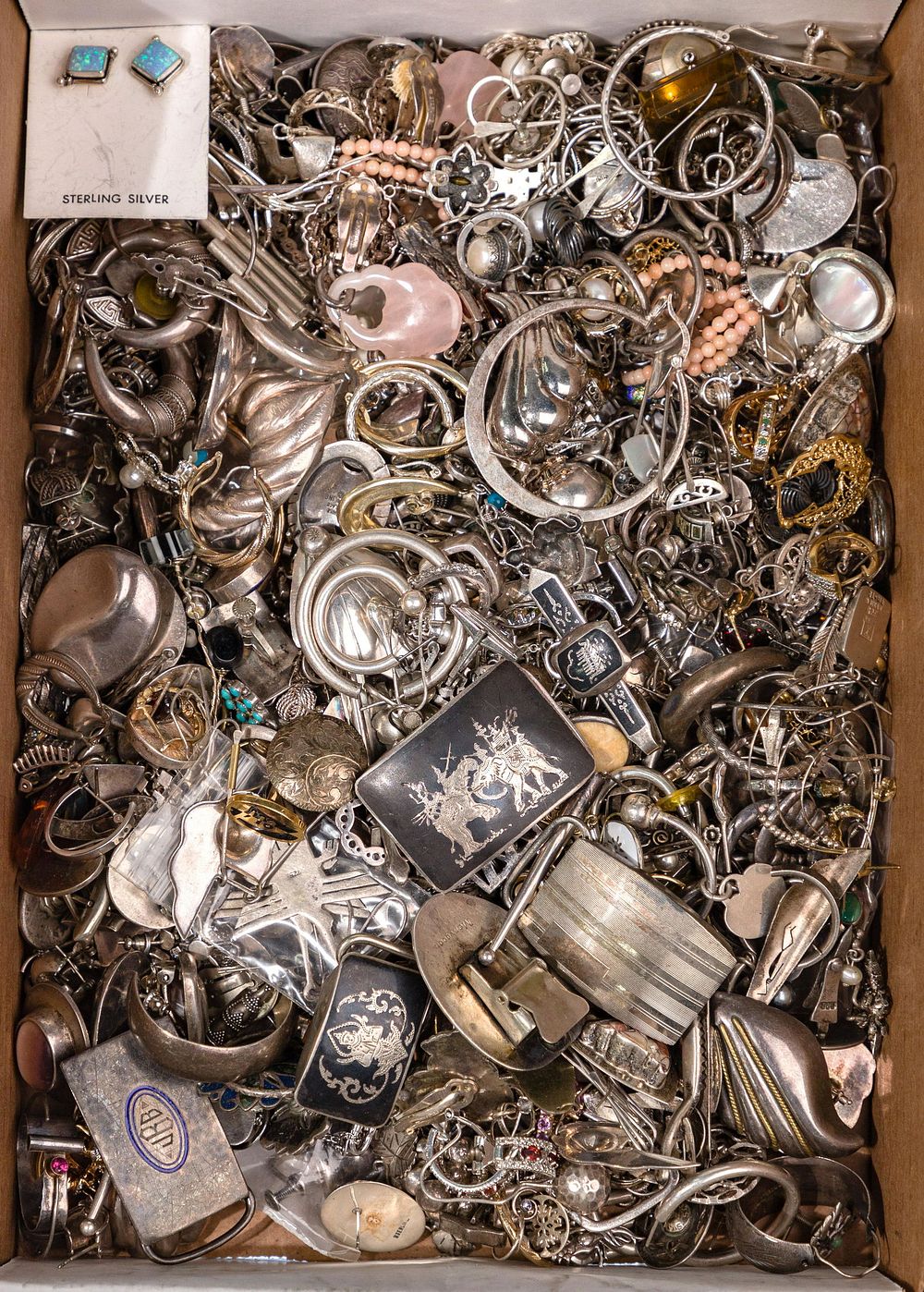 Lot 549: Sterling Silver Jewelry Assortment