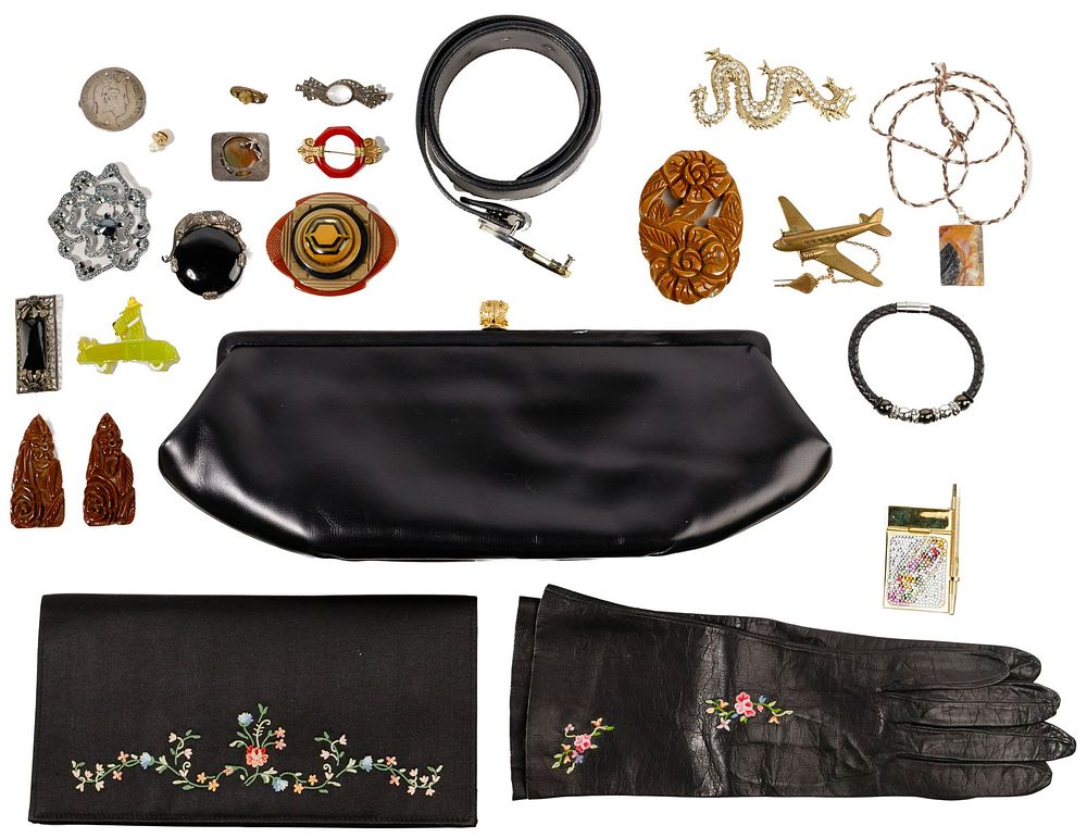 Lot 591: Sterling Silver, Bakelite and Ladies Assortment