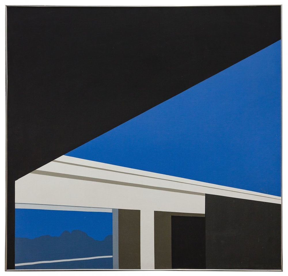 Lot 154: Dot Booth (American, 20th Century) Oil on Canvas