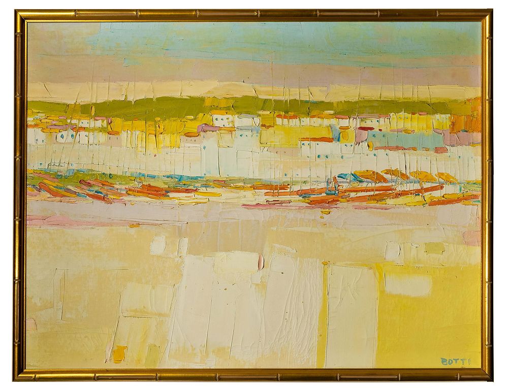 Lot 155: George Italo Botti (American, 1923-2003) Oil on Canvas
