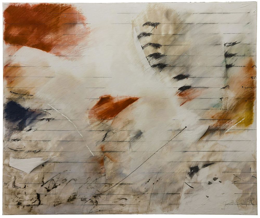 Lot 156: James H. Merrell (American, 20th Century) Mixed Media