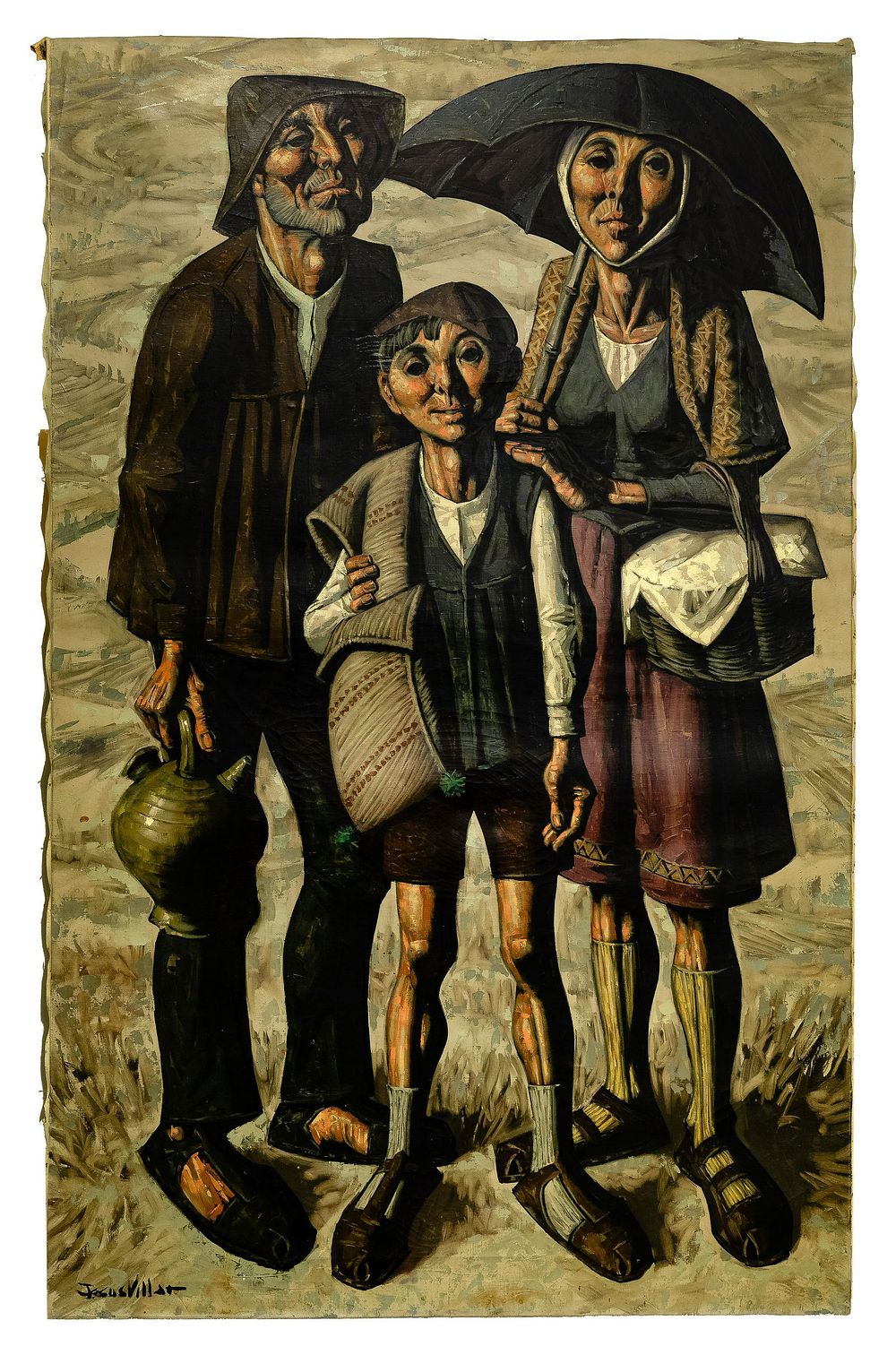 Lot 162: Jesus Villar (Martinez) (Spanish, b.1930) Oil on Canvas