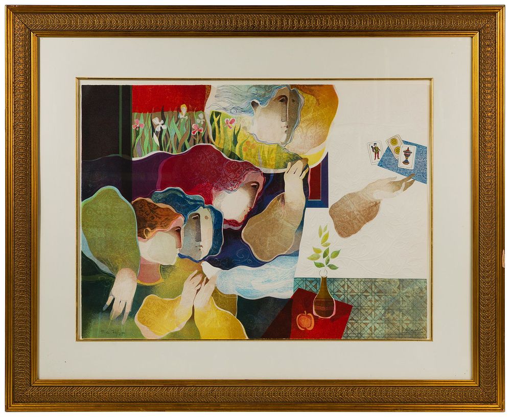 Lot 169: Alvar Sunol Munoz-Ramos (Spanish, b.1935) 'La Bonne
