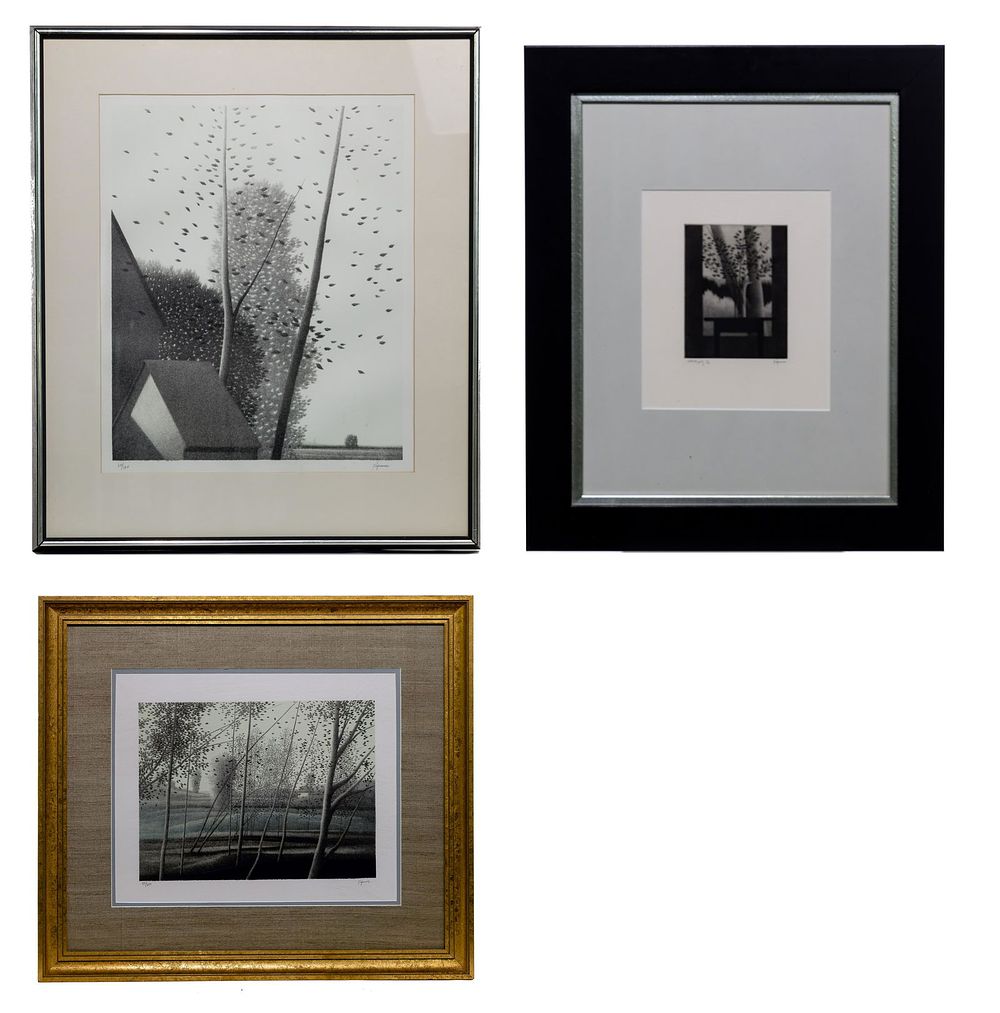 Lot 175: Robert Kipness (American, b.1931) Lithographs