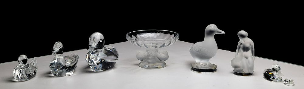 Lot 219: Lalique Crystal Figurine Assortment