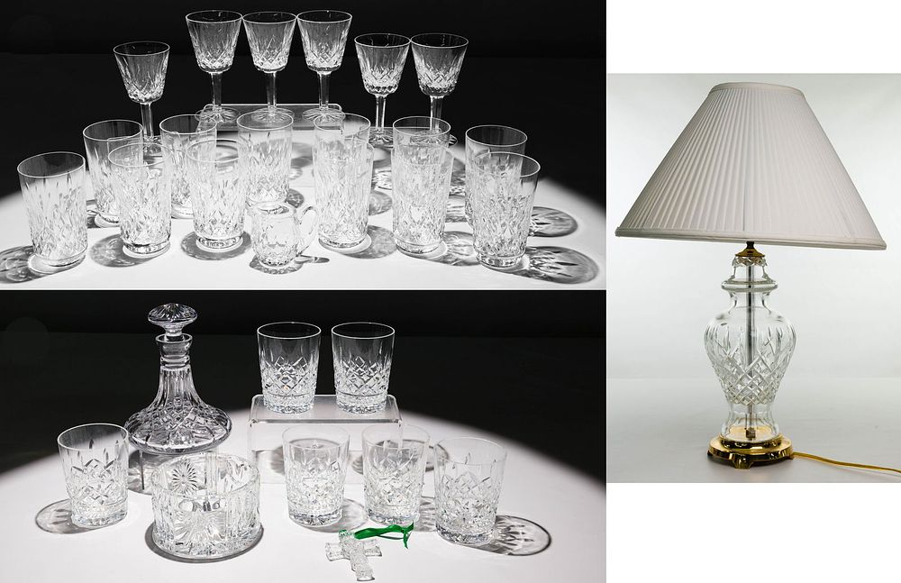 Lot 223: Waterford Crystal 'Lismore' Assortment