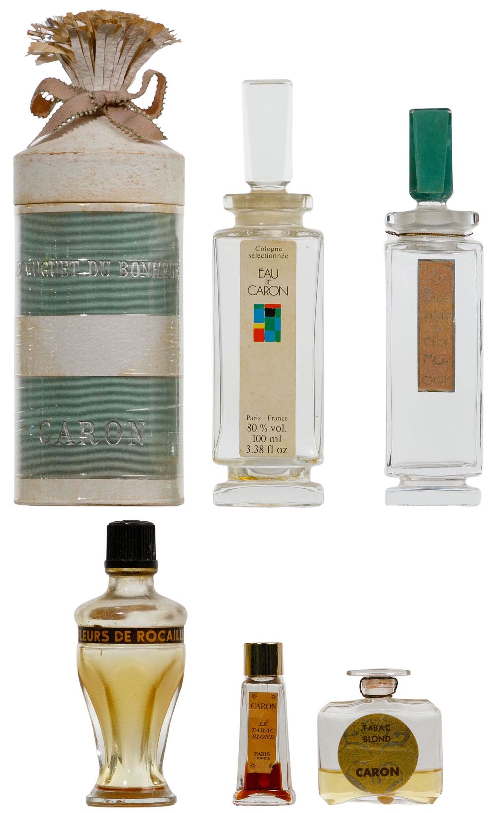 Lot 233: Caron Perfume Bottle Collection