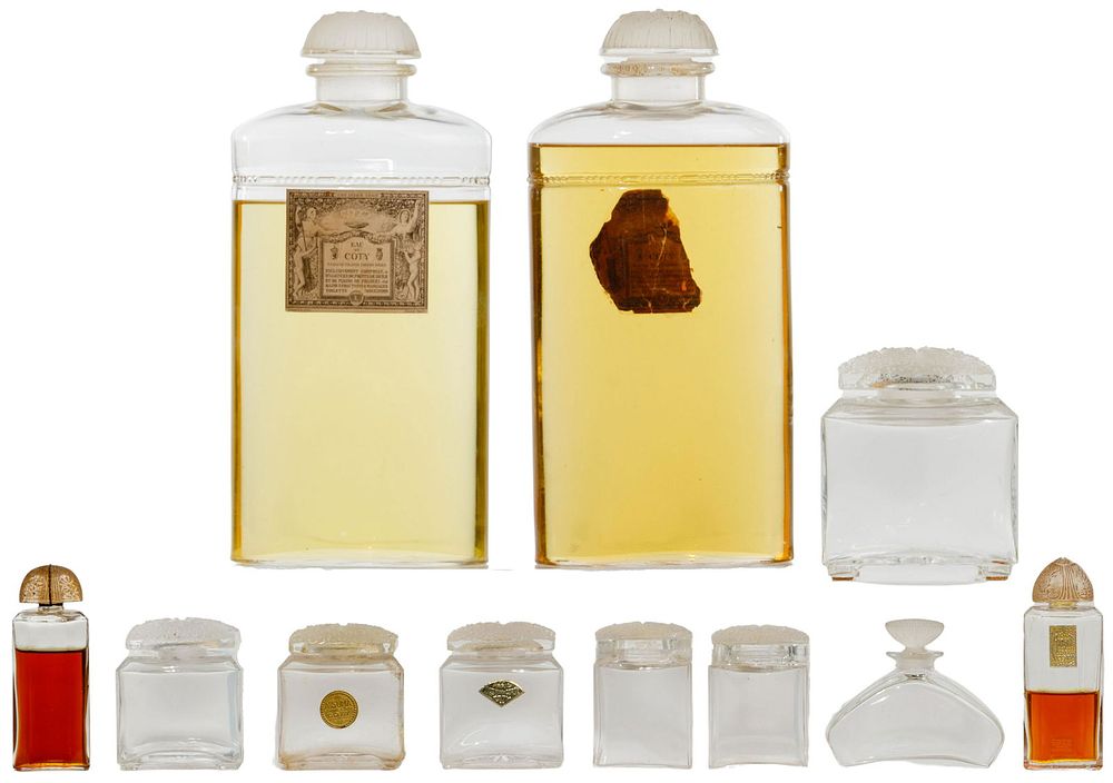 Lot 236: Coty Lalique Perfume Bottle Assortment