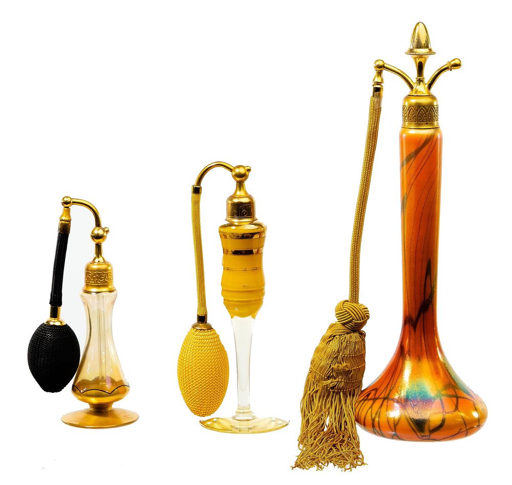 Lot 245: DeVilbiss Style Perfume Atomizer Assortment