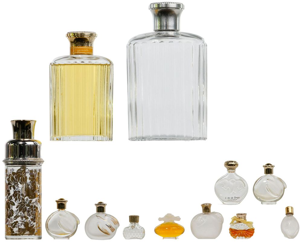 Lot 259: Lalique for Nina Ricci Perfume Bottle Assortment